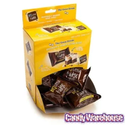 Fudge Bites - Chocolate And Peanut Butter: 12-Piece Display -CANDY WAREHOUSE Sales fudge bites chocolate and peanut butter 12 piece display candy warehouse 2