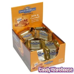 Ghirardelli Milk Chocolate With Caramel Filling Squares: 50-Piece Box 6 Ghirardelli Milk Chocolate With Caramel Filling Squares: 50-Piece Box -CANDY WAREHOUSE Sales ghirardelli milk chocolate with caramel filling squares 50 piece box candy warehouse 3 e4f2247f 8313 4b4d 9439 5a95b0a12a8f