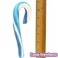 Giant 2-Ounce Blueberry Candy Canes: 12-Piece Box 5 Giant 2-Ounce Blueberry Candy Canes: 12-Piece Box -CANDY WAREHOUSE Sales giant 2 ounce blueberry candy canes 12 piece box candy warehouse 3