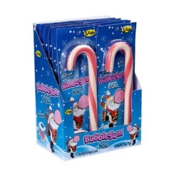 Giant Bubble Gum Candy Canes: 12-Piece Box