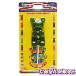 Giant Gummy Bear On A Stick - Sour Apple -CANDY WAREHOUSE Sales giant gummy bear on a stick sour apple candy warehouse 4 9ba4e01a 9078 4aa4 8a01 bd3644039797