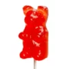 Giant Gummy Bear On A Stick - Tropical Fruit