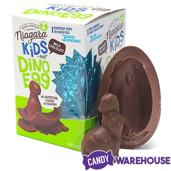 Giant Milk Chocolate Dinosaur Egg With Baby Dino Gift Box 5 Giant Milk Chocolate Dinosaur Egg With Baby Dino Gift Box - Image 5