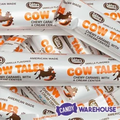 Goetze's Mini Cow Tales Caramel Cream Candy: 3LB Box -CANDY WAREHOUSE Sales goetze s mini cow tales caramel cream candy 3lb box candy warehouse 4