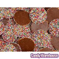 Guittard Milk Chocolate Wafers With Colored Nonpareils: 5LB Bag 5 Guittard Milk Chocolate Wafers With Colored Nonpareils: 5LB Bag -CANDY WAREHOUSE Sales guittard milk chocolate wafers with colored nonpareils 5lb bag candy warehouse 3 846c2b45 e768 405c b682 89f4ddd2974b