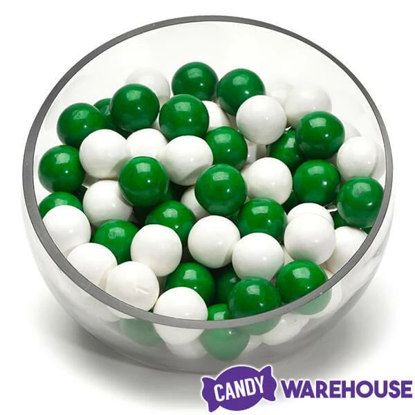 Gumballs Color Combo - Green And White: 4LB Box 2 Gumballs Color Combo - Green And White: 4LB Box - Image 2