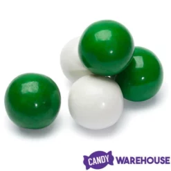 Gumballs Color Combo - Green And White: 4LB Box 6 Gumballs Color Combo - Green And White: 4LB Box -CANDY WAREHOUSE Sales gumballs color combo green and white 4lb box candy warehouse 3