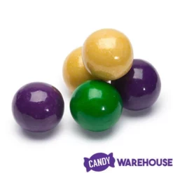 Gumballs Color Combo - Purple, Green And Gold: 6LB Box -CANDY WAREHOUSE Sales gumballs color combo purple green and gold 6lb box candy warehouse 3