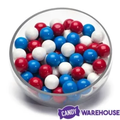 Gumballs Color Combo - USA Red, White And Blue: 6LB Box 7 Gumballs Color Combo - USA Red, White And Blue: 6LB Box -CANDY WAREHOUSE Sales gumballs color combo usa red white and blue 6lb box candy warehouse 4