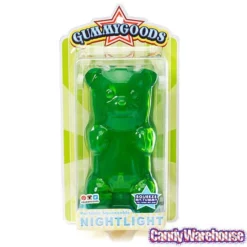 Gummy Bear Night Light - Green 9 Gummy Bear Night Light - Green -CANDY WAREHOUSE Sales gummy bear night light green candy warehouse 5