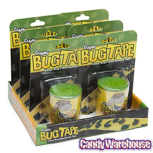 Gummy Bug Tape Candy Packs: 6-Piece Box 4 Gummy Bug Tape Candy Packs: 6-Piece Box - Image 4