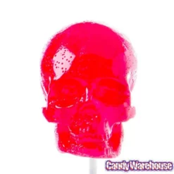 Gummy Skulls On A Stick Assortment: 4-Piece Box 12 Gummy Skulls On A Stick Assortment: 4-Piece Box -CANDY WAREHOUSE Sales gummy skulls on a stick assortment 4 piece box candy warehouse 4