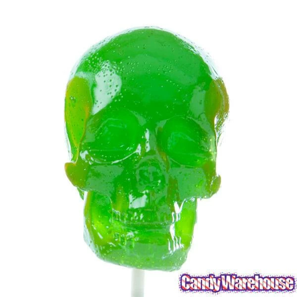 Gummy Skulls On A Stick Assortment: 4-Piece Box 5 Gummy Skulls On A Stick Assortment: 4-Piece Box - Image 5