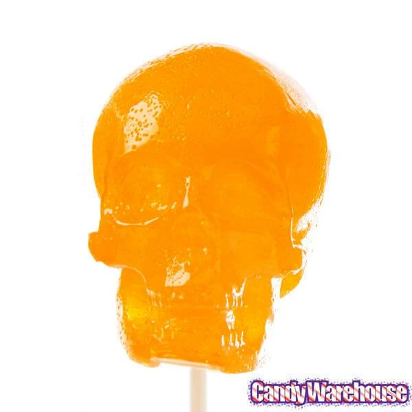 Gummy Skulls On A Stick Assortment: 4-Piece Box 6 Gummy Skulls On A Stick Assortment: 4-Piece Box - Image 6