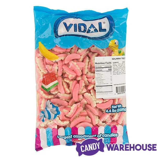 Gummy Teeth Candy: 2KG Bag 2 Gummy Teeth Candy: 2KG Bag - Image 2