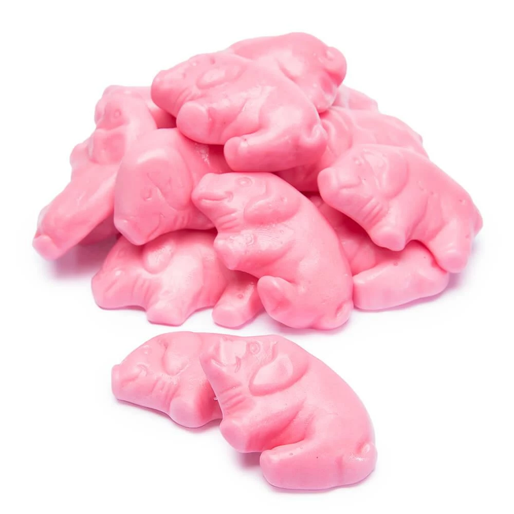 Gustaf's Pink Gummy Pigs: 1KG Bag 1 Gustaf's Pink Gummy Pigs: 1KG Bag