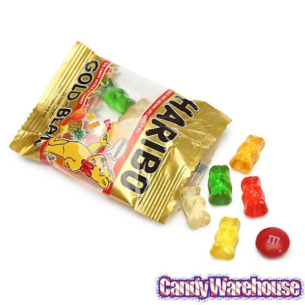 Haribo Gold-Bears Mini Gummy Bears 0.4-Ounce Packs: 24-Piece Bag 5 Haribo Gold-Bears Mini Gummy Bears 0.4-Ounce Packs: 24-Piece Bag - Image 5