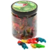 Haribo Gummy Dinosaurs Candy: 100-Piece Jar
