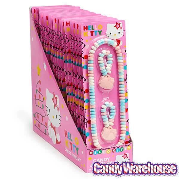 Hello Kitty Candy Jewelry Packs: 24-Piece Display 2 Hello Kitty Candy Jewelry Packs: 24-Piece Display - Image 2