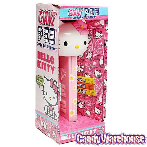 Hello Kitty Giant PEZ Candy Dispenser 2 Hello Kitty Giant PEZ Candy Dispenser - Image 2