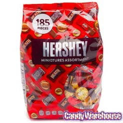 Hershey's Chocolate Miniatures Assortment: 55-Ounce Bag -CANDY WAREHOUSE Sales hershey s chocolate miniatures assortment 55 ounce bag candy warehouse 3