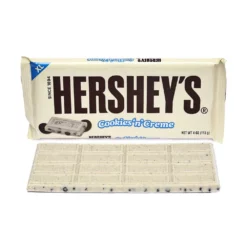 Hershey's Cookies N Creme 4-Ounce Jumbo Candy Bars: 12-Piece Box