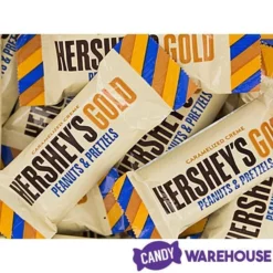 Hershey's Gold With Peanuts And Pretzels Snack Size Candy Bars: 42-Piece Bag 11 Hershey's Gold With Peanuts And Pretzels Snack Size Candy Bars: 42-Piece Bag -CANDY WAREHOUSE Sales hershey s gold with peanuts and pretzels snack size candy bars 42 piece bag candy warehouse 6