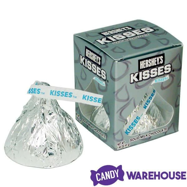 Hershey's Kisses 1.45-Ounce Extra Large Milk Chocolate Candy Packs: 6-Piece Box 6 Hershey's Kisses 1.45-Ounce Extra Large Milk Chocolate Candy Packs: 6-Piece Box - Image 6