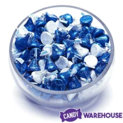 Hershey's Kisses Color Combo - Dark Blue And White: 800-Piece Box -CANDY WAREHOUSE Sales hershey s kisses color combo dark blue and white 800 piece box candy warehouse 6