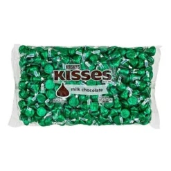 Hershey's Kisses Dark Green Foiled Milk Chocolate Candy: 400-Piece Bag 11 Hershey's Kisses Dark Green Foiled Milk Chocolate Candy: 400-Piece Bag -CANDY WAREHOUSE Sales hershey s kisses dark green foiled milk chocolate candy 400 piece bag candy warehouse 5