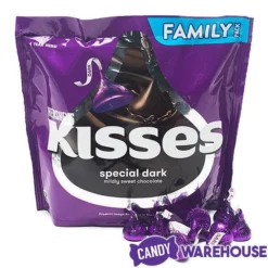 Hershey's Kisses Purple Foiled Dark Chocolate Candy: 1LB Bag 14 Hershey's Kisses Purple Foiled Dark Chocolate Candy: 1LB Bag -CANDY WAREHOUSE Sales hershey s kisses purple foiled dark chocolate candy 1lb bag candy warehouse 7