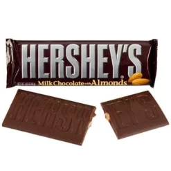 Hershey's Milk Chocolate With Almonds Candy Bars: 36-Piece Box