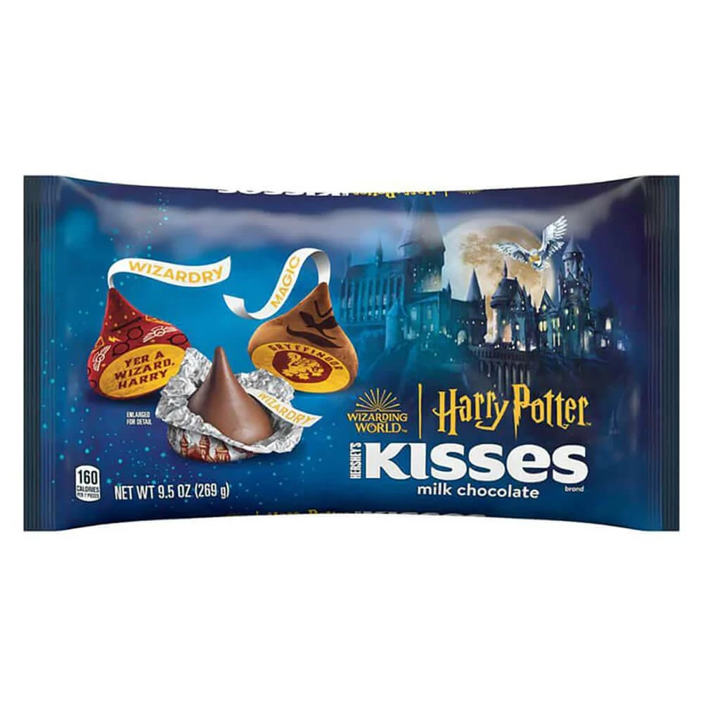 Hershey's Kisses Milk Chocolates With Harry Potter® Foils: 9.5-Ounce Bag 1 Hershey's Kisses Milk Chocolates With Harry Potter® Foils: 9.5-Ounce Bag