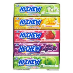 Hi-Chew Fruit Chews 10-Piece Candy Packs - Assorted: 15-Piece Box