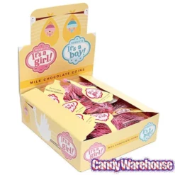 It's A Girl Foiled Chocolate Coins In Mesh Bags: 18-Piece Box 5 It's A Girl Foiled Chocolate Coins In Mesh Bags: 18-Piece Box -CANDY WAREHOUSE Sales it s a girl foiled chocolate coins in mesh bags 18 piece box candy warehouse 3
