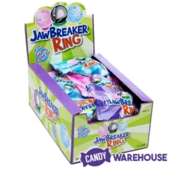 Jawbreaker Candy Rings: 18-Piece Display -CANDY WAREHOUSE Sales jawbreaker candy rings 18 piece display candy warehouse 3