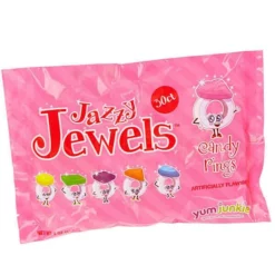 Jazzy Jewels Candy Rings: 30-Piece Bag -CANDY WAREHOUSE Sales jazzy jewels candy rings 30 piece bag candy warehouse 10