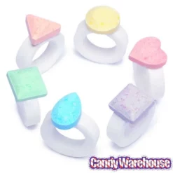 Jazzy Jewels Candy Rings: 30-Piece Bag -CANDY WAREHOUSE Sales jazzy jewels candy rings 30 piece bag candy warehouse 9