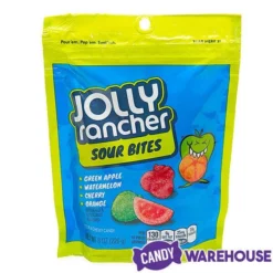 Jolly Rancher Bites - Sour: 8-Ounce Bag -CANDY WAREHOUSE Sales jolly rancher bites sour 8 ounce bag candy warehouse 4