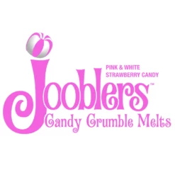 Jooblers Candy Crumble Melts - Strawberry: 160-Piece Tub -CANDY WAREHOUSE Sales jooblers candy crumble melts strawberry 160 piece tub candy warehouse 3