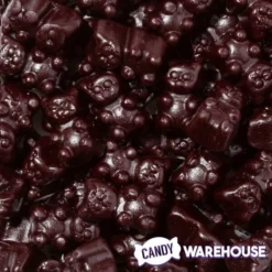 Jovy Black Cherry Gummy Bears: 5LB Bag -CANDY WAREHOUSE Sales jovy black cherry gummy bears 5lb bag candy warehouse 2