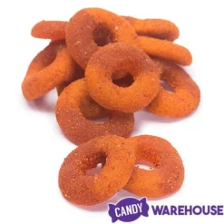 Jovy Crazy Gummy Rings Chamoy Candy - Peach: 5LB Bag 6 Jovy Crazy Gummy Rings Chamoy Candy - Peach: 5LB Bag -CANDY WAREHOUSE Sales jovy crazy gummy rings chamoy candy peach 5lb bag candy warehouse 3