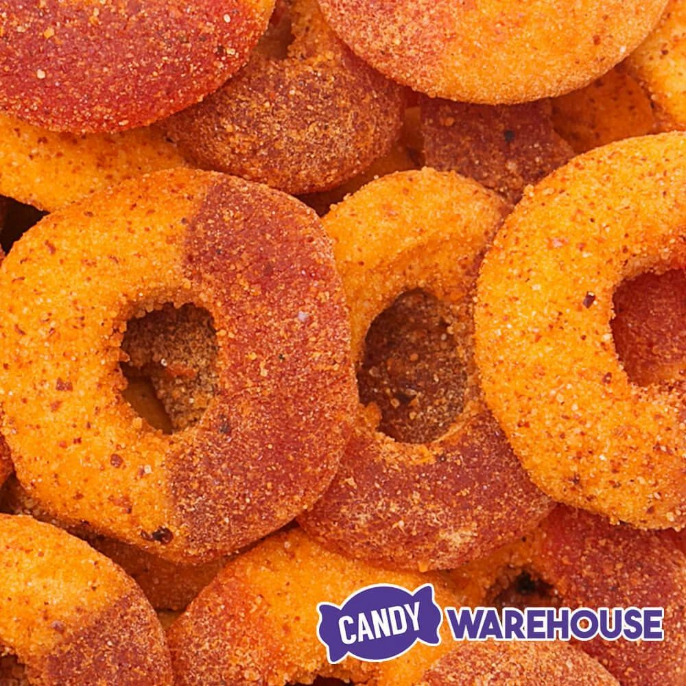 Jovy Crazy Gummy Rings Chamoy Candy - Watermelon: 5LB Bag 3 Jovy Crazy Gummy Rings Chamoy Candy - Watermelon: 5LB Bag - Image 3