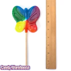 Jumbo 2.5-Ounce Butterfly Lollipops - Primary Colors: 16-Piece Box -CANDY WAREHOUSE Sales jumbo 2 5 ounce butterfly lollipops primary colors 16 piece box candy warehouse 3 81553f33 b988 4f7e ab55 ce8af50de103