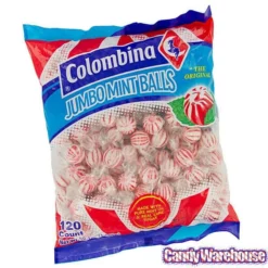 Jumbo Peppermint Balls Hard Candy: 120-Piece Bag -CANDY WAREHOUSE Sales jumbo peppermint balls hard candy 120 piece bag candy warehouse 2 f1d2183a f92e 47c1 ae84 ac655a65bc6a