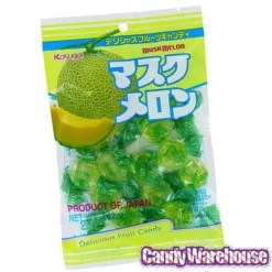 Kasugai Melon Hard Candy: 15-Piece Bag -CANDY WAREHOUSE Sales kasugai melon hard candy 15 piece bag candy warehouse 4