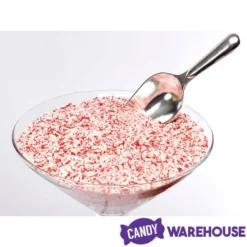 King Leo Crushed Peppermint Candy Cane Bits: 5LB Bag -CANDY WAREHOUSE Sales king leo crushed peppermint candy cane bits 5lb bag candy warehouse 4