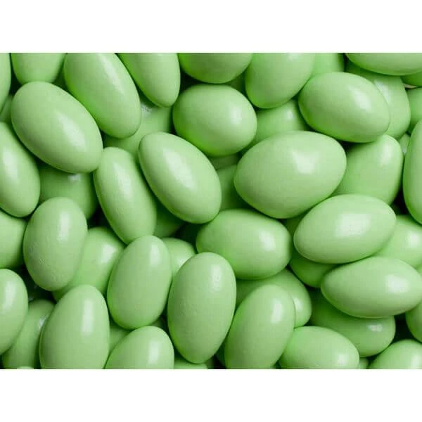 Koppers Chocolate Jordan Almonds - Light Green: 5LB Bag 1 Koppers Chocolate Jordan Almonds - Light Green: 5LB Bag