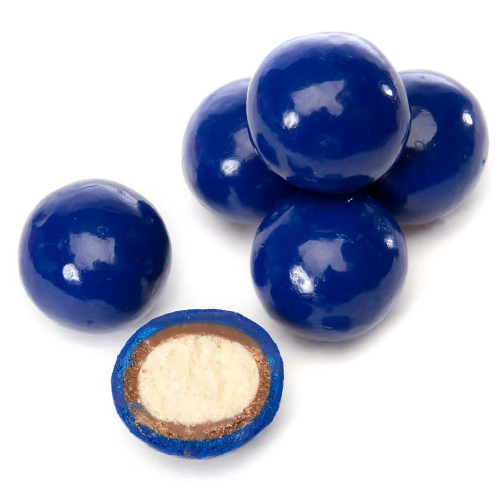 Koppers Milk Chocolate Covered Malt Balls - Navy Blue: 5LB Bag 1 Koppers Milk Chocolate Covered Malt Balls - Navy Blue: 5LB Bag