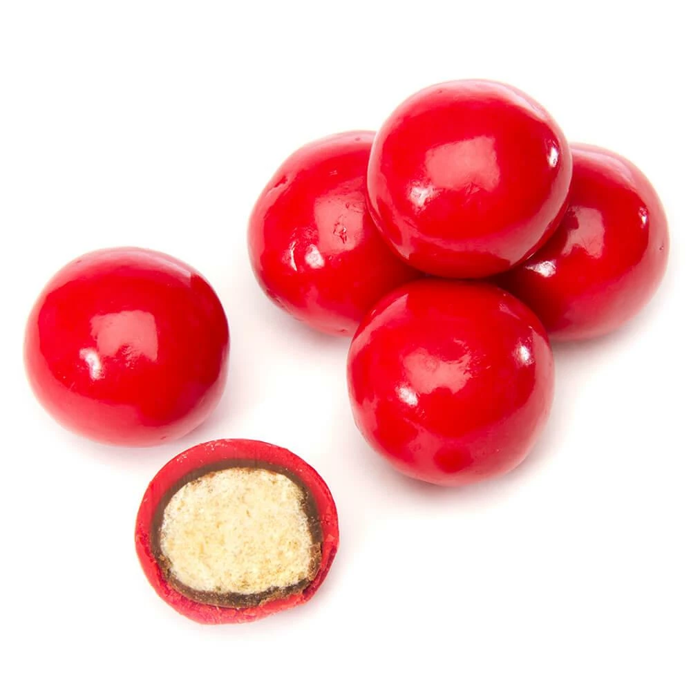 Koppers Milk Chocolate Covered Malt Balls - Red: 5LB Bag 1 Koppers Milk Chocolate Covered Malt Balls - Red: 5LB Bag